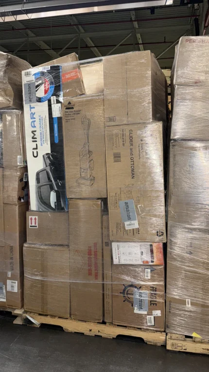 Amazon Monster 7ft Pallet Wholesale | High-Count Liquidation