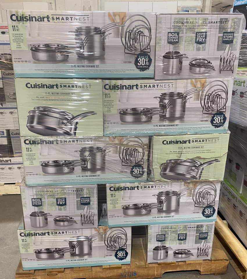 Cookware Set Liquidation Pallets - Wholesale - Ninja Warehouse Liquidator