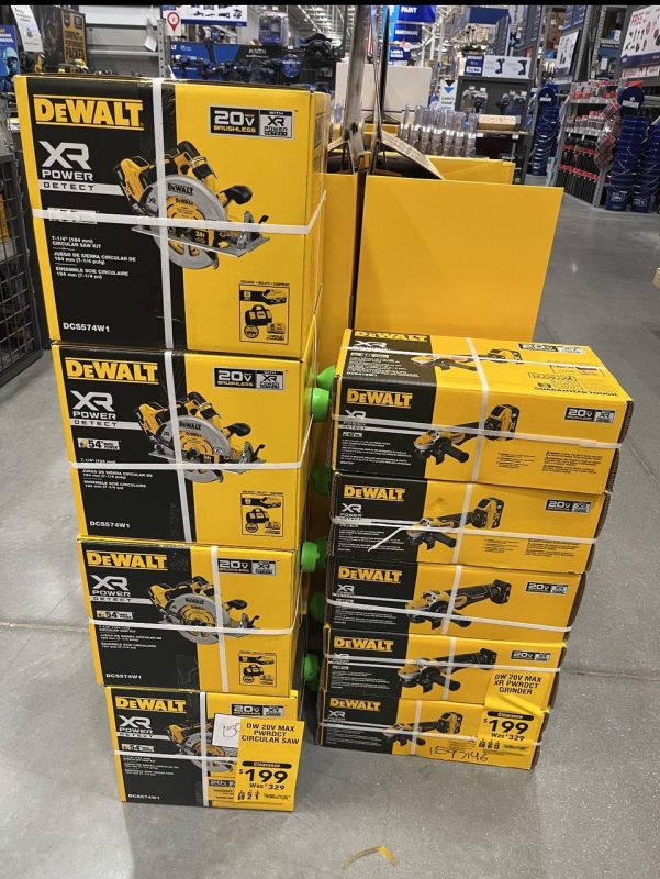 Dewalt Tools Liquidation Pallets - Wholesale - Ninja Warehouse Liquidator
