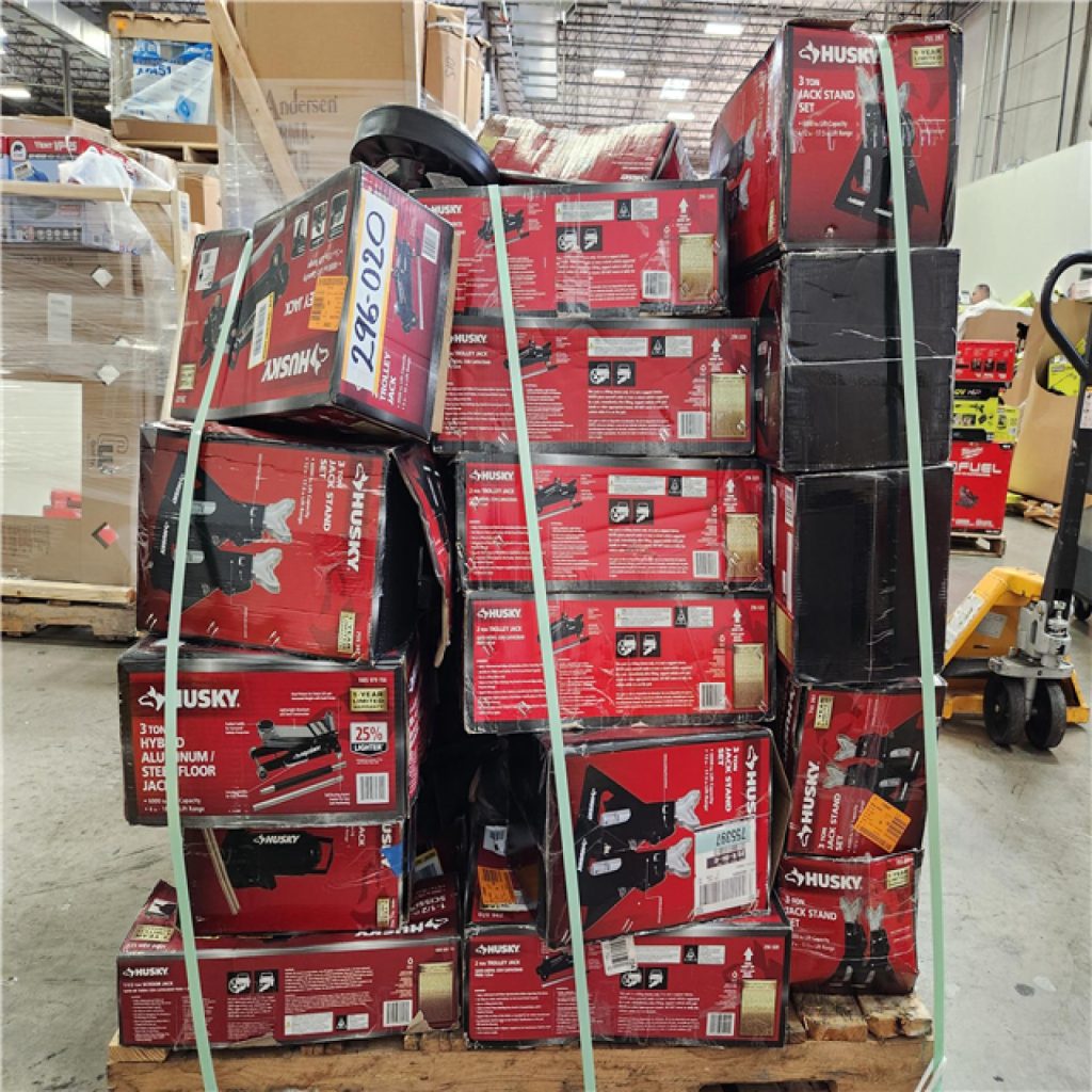 Husky Tools Liquidation Palletsb- Wholesale - Ninja Warehouse Liquidator