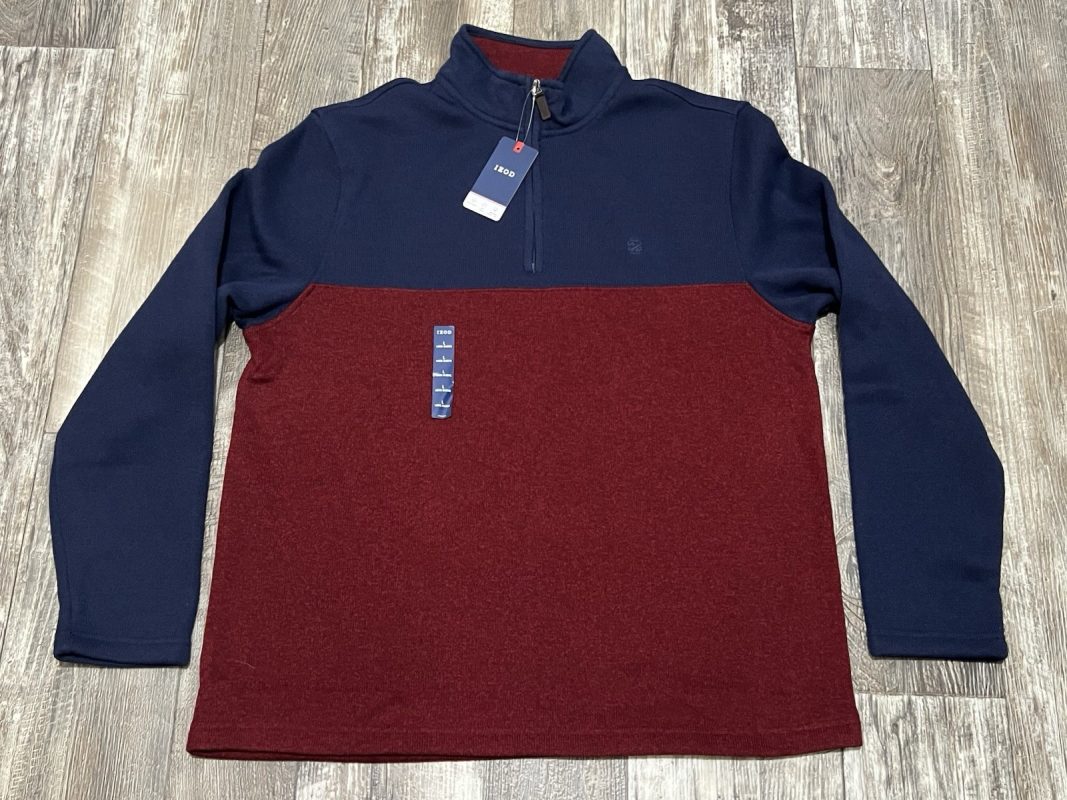IZOD MEN'S JACQUARD LONG SLEEVE - Ninja Warehouse Liquidator