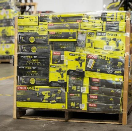 Ryobi Tools Liquidation Pallets - Wholesale - Ninja Warehouse Liquidator