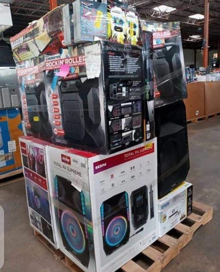 Speakers Liquidation Pallets - Wholesale - Ninja Warehouse Liquidator