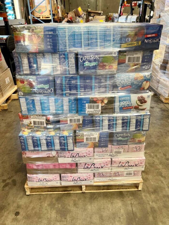 Wholesale Beverages Liquidation Pallets - Ninja Warehouse Liquidator