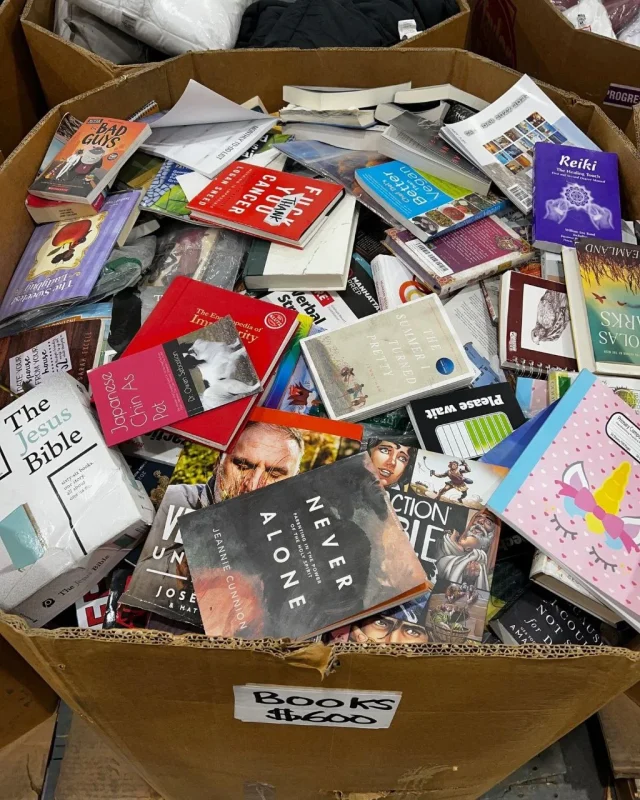 Wholesale Books Liquidation Pallets - Ninja Warehouse Liquidator